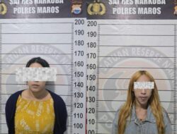 Beli Sabu via Medsos, 2 Waria di Maros Ditangkap Polisi