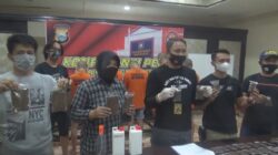 Produksi Tembakau Gorila dari Cairan Sintetis, Fadil Cs Ditangkap Polisi Makassar
